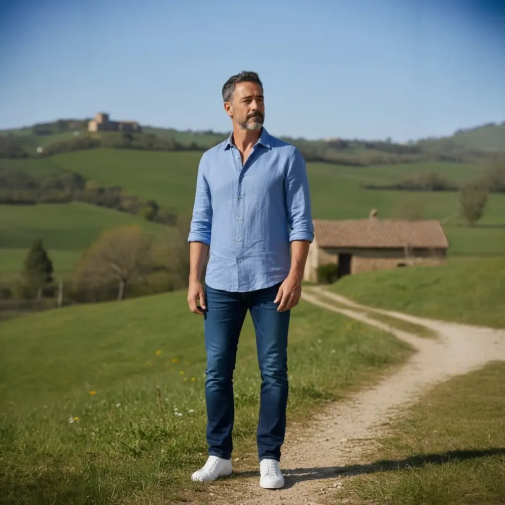 4128 CHEMISE MANCHE LONGUE