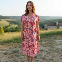 V116 ROBE CACHE CŒUR (14 coloris)