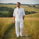 4137A CHEMISE COL MAO